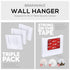 Wall Mount for YI Home Security Camera, 3 Pack Adhesive Holder with Strong 3M VHB Tape
