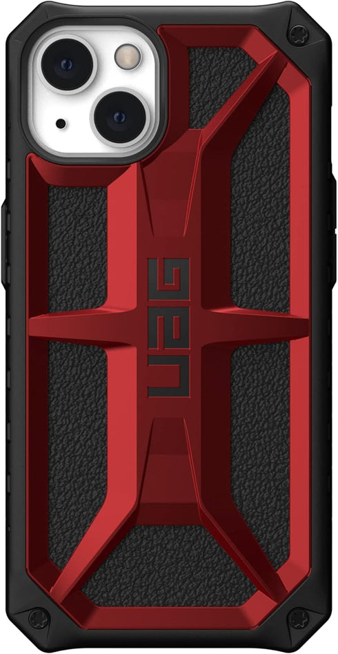 URBAN ARMOR GEAR 13 [6.1 inch UAG Designed for iPhone Case Red Crimson Rugged Lightweight Slim Shockproof Premium