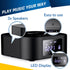 KLIM E1 MP3 Boombox with CD case - CD Player Portable Audio System + Extra BASS with Subwoofer + FM Radio, Bluetooth