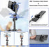 Flexible Phone Tripod Selfie Stick - Mini Camera Tripod with Cold Shoe Mount, Travel Tripod for iPhone Samsung