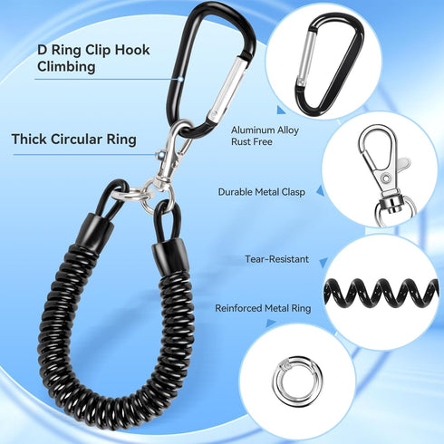 SHANSHUI Stretchable Phone Lanyard with Hook - Versatile Tether for Smartphones