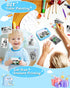Kids Instant Print Camera, 1080p Ink Free Printing Dinosaur Camera for Ages 3-12, Christmas Birthday Gifts, Blue
