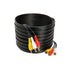 3RCA Video/Stereo Audio Cable, Composite Wire Cord for DVD HDTV, 6ft, 12ft, 15ft, 25ft (25FT)
