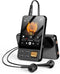 AGXOV 64GB MP3 Player with Bluetooth 5.3, Music Player with Built-in HD Speaker,