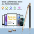 Mixoo 2 2-in-1 Universal Stylus Pen for Touchscreen iPhone iPad Android Tablet Apple Kindle Switch Chromebook Galaxy