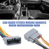 Sephile 3 6.49" PCS Car Audio DVD Retrofit Power Speaker Wiring Harness Socket Kit, ABS Injection Molded Portable