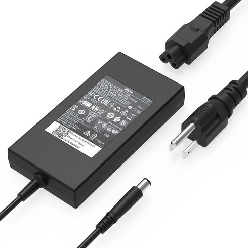 New Dell 180W Laptop Charger 19.5V 9.23A for Alienware 15 R1 R2 G3 G5, Inspiron, Precision, OptiPlex AIO