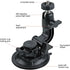 ASOCEA Action Camera Suction Cup Mount for Windshield with Tripod Adapter Compatible with Gopro Hero 11 10 9 8 7 6/AKASO