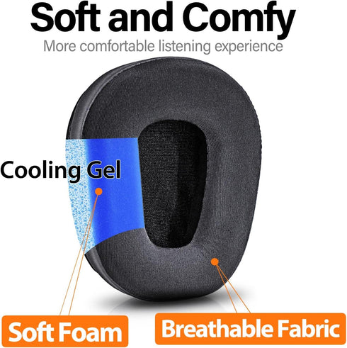 B450-XT B550-XT Kit Replacement Ear Pads for B450 B550 XT Headset (Cooling Gel)