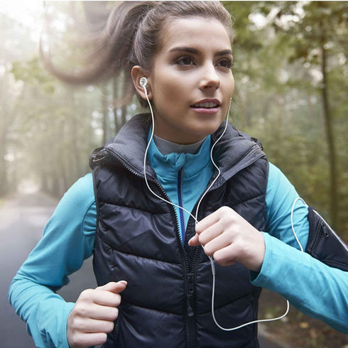 UrbanX 2020 Headphones for Note 10/20 and S20 with Type C Connector, Microphone and Volume Button - White