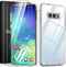 Rayboen Galaxy S10E Case - Slim Shockproof Cover with 2X Soft Screen Protector, Crystal Clear Hybrid Design.