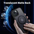 CACOE Magnetic Case for iPhone 15 2023, Compatible with MagSafe, Anti-Fingerprint Shockproof Cover, Matte Black