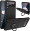 ABITKU Compatible with Galaxy Z Flip 4 Case, Silicone with 360Ring Kickstand Holder