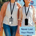 Cell Phone Lanyards with Adjustable Neck Strap, Universal Neck Phone Holder for iPhone, Galaxy and Most Smartphones