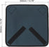 PATIKIL Camera Protective Wrap, 14"x14" Lens Wrap Cloth with Thick Protective Neoprene, Lens Pouch Bag with Hook and Loop for Lens,SLR, Black Grey