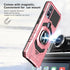Ailiber Magic 5G Case for Cricket, AT&T Propel 5G with Screen Protector, Heavy Duty Shockproof Cover - Rose Gold