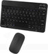Bluetooth Wireless Keyboard and Mouse Combo, Ultra-Slim Ergonomic Rechargeable Set for Apple iPad, iPhone, Android