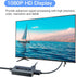 RCA Svideo to HDMI Converter with HDMI Cable, RCA S-Video HDMI Converter, CVBS Composite AV to HDMI Converter