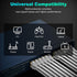Cat 7 Ethernet Cable 30 ft, High Speed Internet Network Cable with Gold Plated RJ45 Connector, Shielded Flat Patch Cord