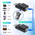 LUKFOCAB 196FT Cat5e/6 1080P@60Hz, RJ45 60M PS3/4, HDMI Extender Over Single Ethernet Cable, Support Audio Video UHD