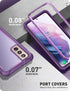 i-Blason Ares Series Rugged Clear Bumper Case for Galaxy S21 5G (2021 Release), Without Built-in Screen Protector,