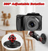 VAZESWIN 1/4" Insta360 360 1" Aluminum Alloy Camera Mount - with Thread Tripod Adapter for Gopro DJI Action Cameras
