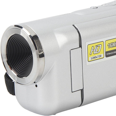 Hilitand 1080P 16MP 2inch 16X HD Video Camera Digital Camcorder, Portable Vlog Camera Recorder TFT Screen Digital Zoom