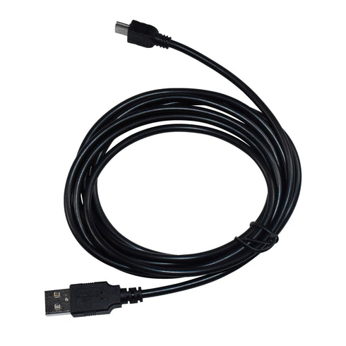 6ft DCR-DVD300E DCR-DVD301 DCR-DVD305 DCR-DVD308 HQRP Long USB to Mini USB Cable Compatible with Sony Handycam