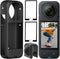 for Insta 360 X4 Silicone Protective Case with Lens Cap, Screen Protector for 360 X4 Accessories, Protective