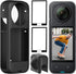 for Insta 360 X4 Silicone Protective Case with Lens Cap, Screen Protector for 360 X4 Accessories, Protective