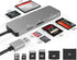 USB3.0 XD Card Reader, 6 in 1 High Speed TF/SD/MS/M2/XD/CF Memory Card Adapter, Compatible with Windows & Mac