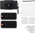 (12 USB+24 SD) USB Flash Drive Case with Labels, Shockproof Water-Resistant Organizer for Thumb Drive and SD Cards