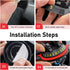 Cuymoap Multifunction Car Anti-slip Mat, Storage Pad & Rotatable Phone Holder & Parking Number Plate, Large Organizer