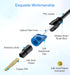 6FT 24K PS4 BlueRigger Toslink - Digital Optical Audio Cable - - (Fiber Optic Cable, Gold-Plated) S/PDIF Digital Audio