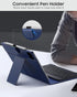 MoKo Universal Tablet Case with Keyboard for 9" - 11" Tablets, Removable Wireless Bluetooth Keyboard, Dark Blue