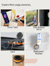 Chillkit 2025 Holder360 Upgraded Vacuum Magnetic Car Phone Adjustable Strong Suction & Magnetic Phone Mount