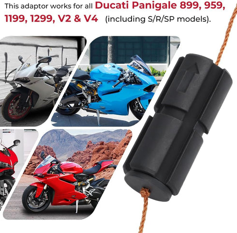 Stem Mount Adaptor for Quad Lock Rokform, Perfect Phone Mount Solution for Ducati Panigale