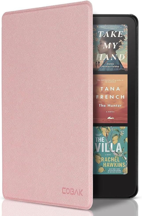 CoBak 7" 2024 Case for E-Readers - All New PU Leather Cover with Auto Sleep Wake Feature for E-Readers Released