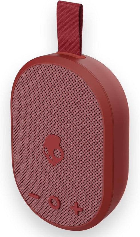 Skullcandy Ounce Wireless Bluetooth Speaker, IPX7 Waterproof Mini Portable Speaker with 16 Hour Battery, Black Strap