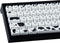 PBT Keycaps 135 Keys, Black and White Cat Cute Shape Keycaps Set, Dye-Sublimation Mao Profile for Mechanical Keyboards