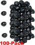 iMBAPrice NM95-100 (100-Pack) Black Button Push-In NM Cable Connector, 3/4 Trade Size, Fits 3/4-Inch Knock Outs, Black by iMBAPrice