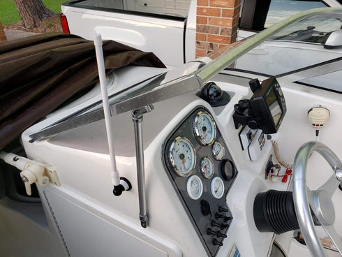 Herdio 10-Mile Flexible Waterproof Marine Antenna for Boats and ATVs