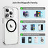 Universal Metal Rings Compatible with MagSafe Sticker - (Black, Silver, White)