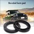 2PCS Black Plastic Speaker Spacer Adaptor Ring, 4inch Dia Mounting Bracket for Cars, Boats, Trucks, and More