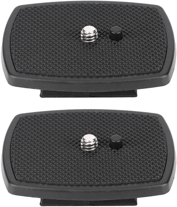 35mm Tripod Quick Release Plate Adapter for Sunpak 7000TM 7001TM 6400UT 8001UT (Pack of 2)