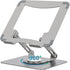 SOUNDANCE 360 Rotating Laptop Stand, Ergonomic Computer Riser for Desk, Adjustable Height Multi-Angle