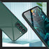 MATEPROX Clear Slim Case for Samsung Galaxy S22 Plus, Shockproof Bumper Cover for Samsung S 22+ 5G, Pine Green