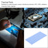 MECCANIXITY Thermal Pad 3.6W/m.K, High Temperature Resistant Silicone Cooling Pads 180x90x1mm for Laptop Radiator, Blue