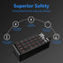 24-Port 100 Watt USB Charging Station, Home Desktop Fast Charger for Hotels, Shops, Schools, and Travel
