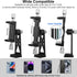 Peastrex 360Ball Metal Phone Tripod Mount Extra Deep Clamp with Arca Port Cold Shoe Head Cellphone Tripod Adapter